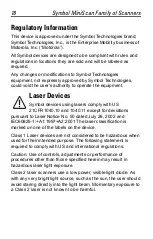 Preview for 18 page of Motorola Symbol Quick Reference Manual