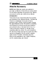 Preview for 4 page of Motorola T5ZX1 Installation Manual