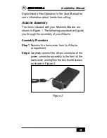 Preview for 6 page of Motorola T5ZX1 Installation Manual