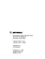 Preview for 58 page of Motorola T5ZX1 Installation Manual