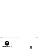 Preview for 178 page of Motorola V101 User Manual