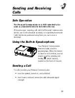 Preview for 33 page of Motorola V200 Manual