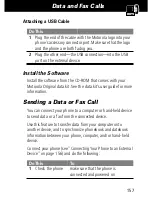 Preview for 157 page of Motorola V70 Owner'S Manual