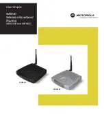 Motorola WR850 User Manual preview