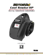 Motorvac Cool Smoke HP 500-0150 Manual preview