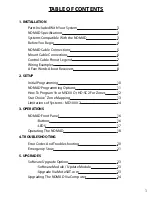 Preview for 2 page of MotoSAT Nomad 2 Owner'S Manual