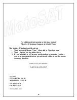 Preview for 23 page of MotoSAT Nomad SD2 User Manual