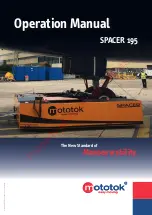 Mototok SPACER 195 Operation Manual preview