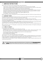 Preview for 3 page of Motura Xmode F1.0 Operation And Maintenance Instructions