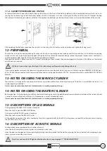 Preview for 15 page of Motura Xmode F1.0 Operation And Maintenance Instructions