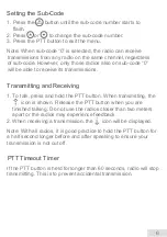 Preview for 7 page of Mountain Lab Gear SCOUT 2W Operating Instructions Manual