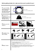 Preview for 2 page of Mounting Dream MD2617 Installation Instruction