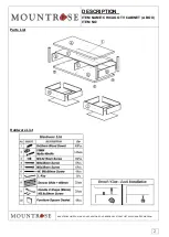 Preview for 10 page of Mountrose CHICAGO TV CABINET Manual