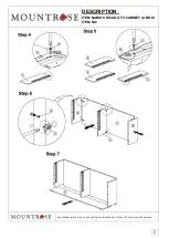 Preview for 13 page of Mountrose CHICAGO TV CABINET Manual