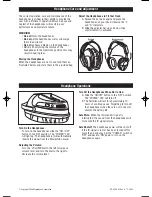 Preview for 2 page of Movie Vision HP-400 Operation Manual