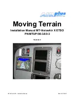 Moving Terrain MT-VisionAir X ETSO Installation Manual preview