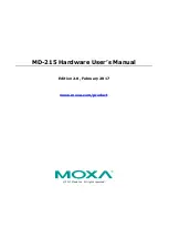 Moxa Technologies MD-215 Series Hardware User Manual preview