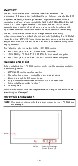 Preview for 2 page of Moxa Technologies MPC-2000 Series Quick Installation Manual