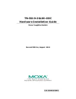 Preview for 1 page of Moxa Technologies ToughNet TN-5510-2GLSX-ODC Hardware Installation Manual