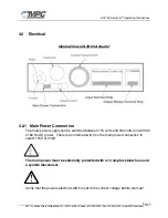 Preview for 9 page of MPC ATD ACTUATOR 50 ATD-313186 Operating and Operating And Installation Manual