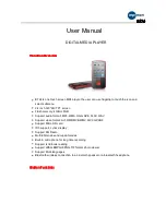 MPMan BT24 User Manual preview