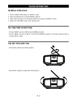 Preview for 6 page of MPMan CSD 15 Manual