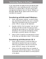 Preview for 33 page of MPMan MP152IE Instruction Manual