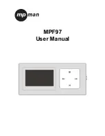 MPMan MPF 97 User Manual preview