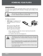 Preview for 6 page of MPMan TK185 Instruction Manual