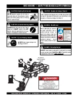 Preview for 9 page of MQ Multiquip Mikasa MVC-64H Operation And Parts Manual