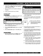 Preview for 19 page of MQ Multiquip Mikasa MVC-64H Operation And Parts Manual