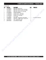 Preview for 77 page of MQ Multiquip WC-62P Operation And Parts Manual