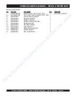 Preview for 79 page of MQ Multiquip WC-62P Operation And Parts Manual