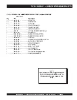 Preview for 65 page of MQ Power DCA-150SSJU Parts And Operation Manual