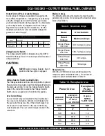 Preview for 34 page of MQ Power DCA-150SSKII Parts And Operation Manual