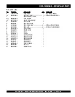 Preview for 79 page of MQ Power DCA-150SSKII Parts And Operation Manual