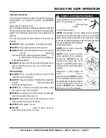 Preview for 11 page of MQ Power DCA180SSJU WHISPERWATT SERIES Operation And Parts Manual