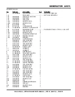 Preview for 73 page of MQ Power DCA180SSJU WHISPERWATT SERIES Operation And Parts Manual