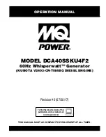 MQ Power DCA40SSKU4F2 Operation Manual preview