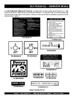 Preview for 14 page of MQ Power MQ POWER WhisperWatt DCA70USI Operation And Parts Manual