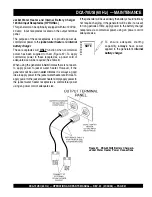 Preview for 41 page of MQ Power MQ POWER WhisperWatt DCA70USI Operation And Parts Manual