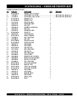 Preview for 61 page of MQ Power MQ POWER WhisperWatt DCA70USI Operation And Parts Manual