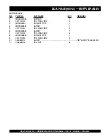 Preview for 69 page of MQ Power MQ POWER WhisperWatt DCA70USI Operation And Parts Manual