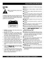 Preview for 8 page of MQ Power WHISPERWATT DCA-15SPX3 Parts And Operation Manual