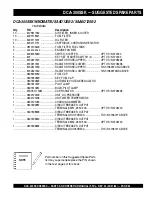 Preview for 63 page of MQ Power Whisperwatt DCA-300SSK Operation And Parts Manual