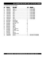 Preview for 103 page of MQ Power Whisperwatt DCA-300SSK Operation And Parts Manual