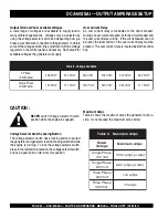 Preview for 34 page of MQ Power WHISPERWATT DCA-60SSAI Parts And Operation Manual