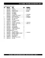 Preview for 73 page of MQ Power WHISPERWATT DCA-60SSAI Parts And Operation Manual