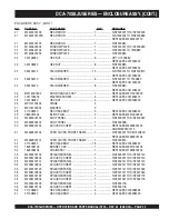 Preview for 95 page of MQ Power WHISPERWATT DCA-70SSJU Operation And Parts Manual