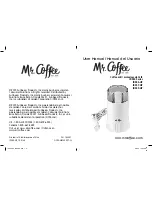 Mr. Coffee IDS55-NP User Manual preview